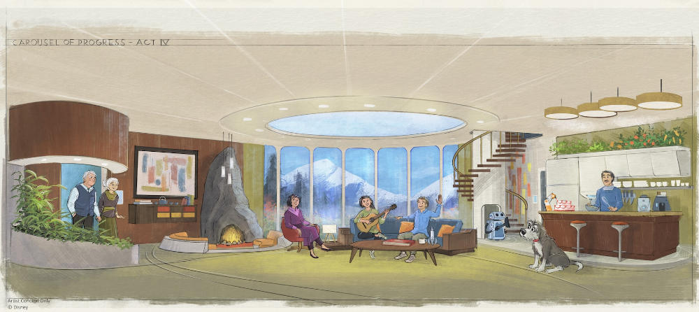 Carousel of Progress New Scene Concept Art