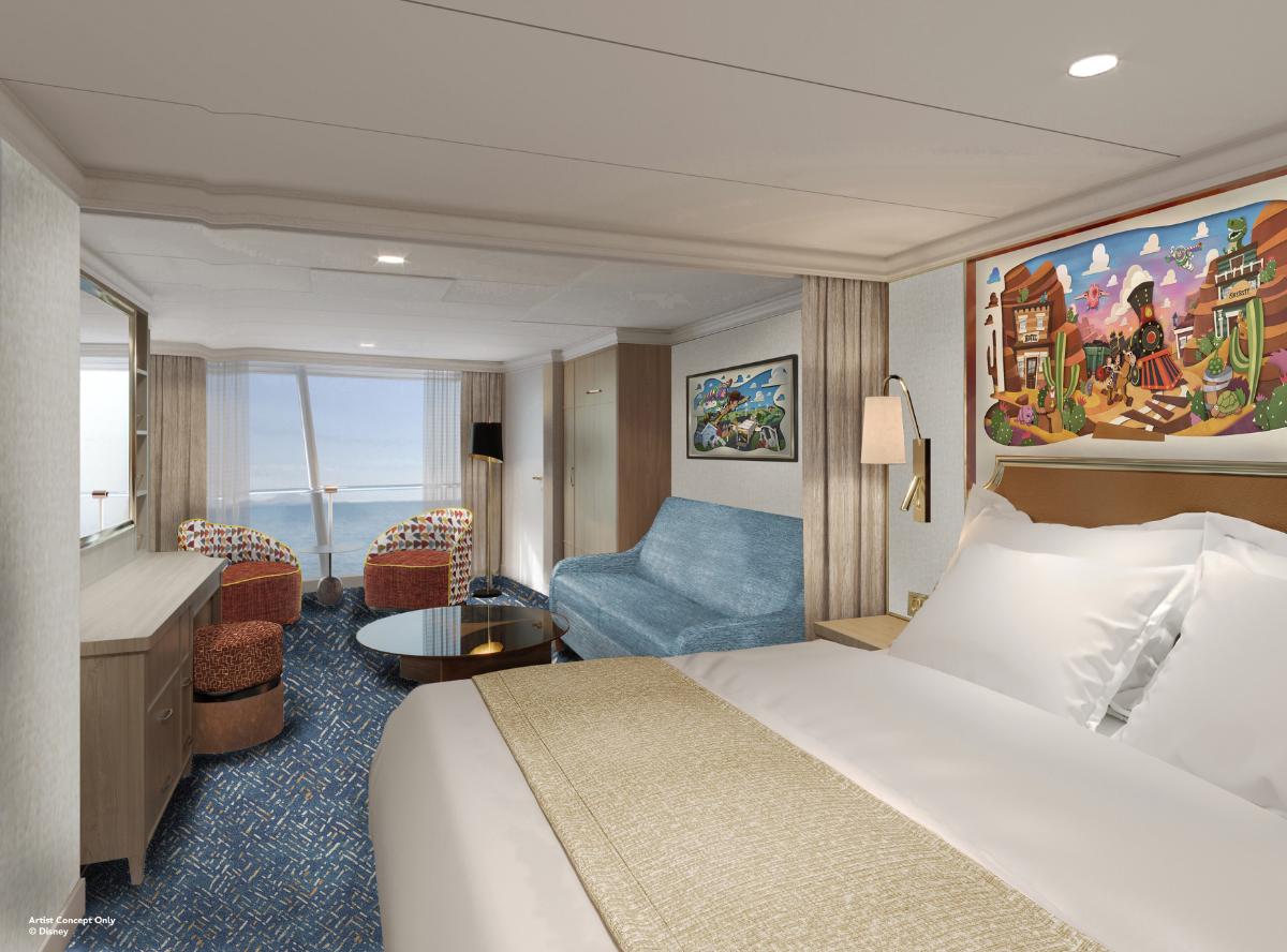Disney Believe Toy Story themed stateroom