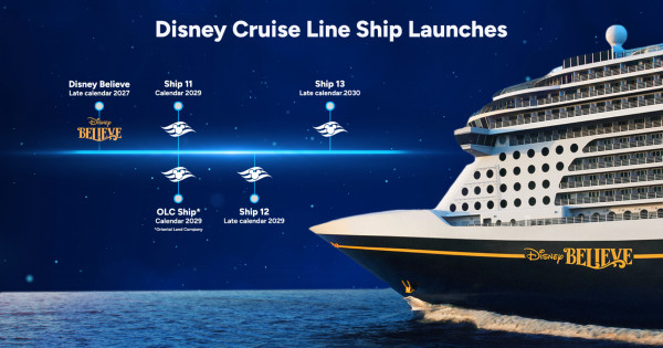 Disney Cruise Line's 13-Ship Fleet Will Arrive A Year Early