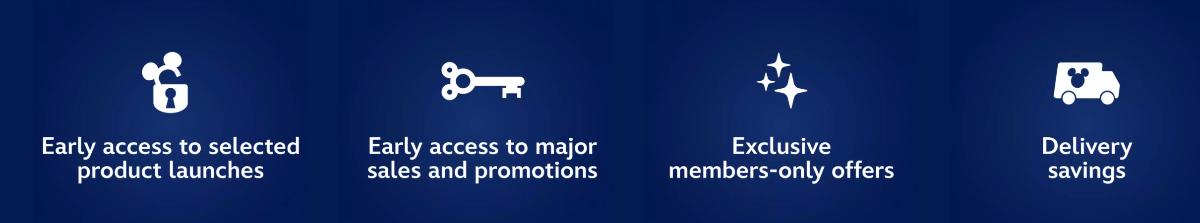 Disney Store Unlocked Benefits - Disney Store Website