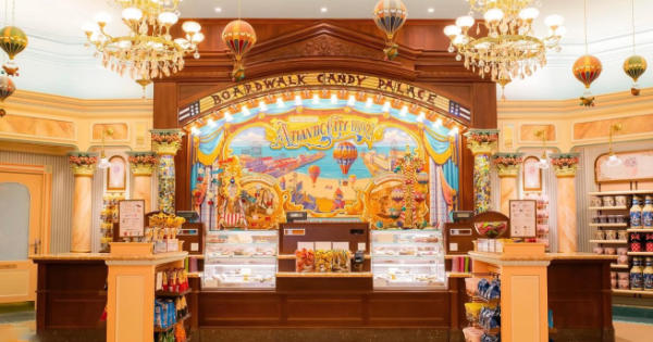 Boardwalk Candy Palace Reopens At Disneyland Paris