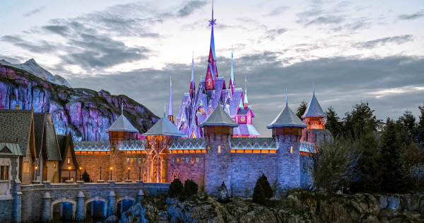 How a UK Company Helped Build Disney's Frozen Castle in Disneyland Paris