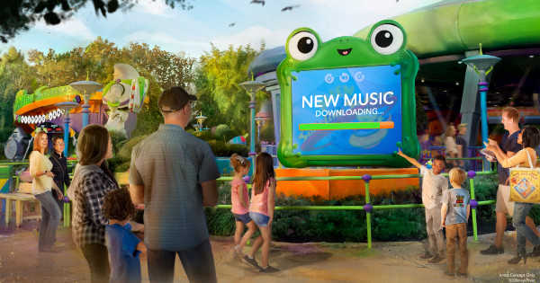 Toy Story 5's Lilypad Joins Alien Swirling Saucers Ride