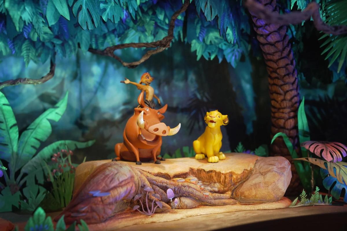 Upcoming Lion King attraction animatronics Upcoming Lion King attraction animatronics
