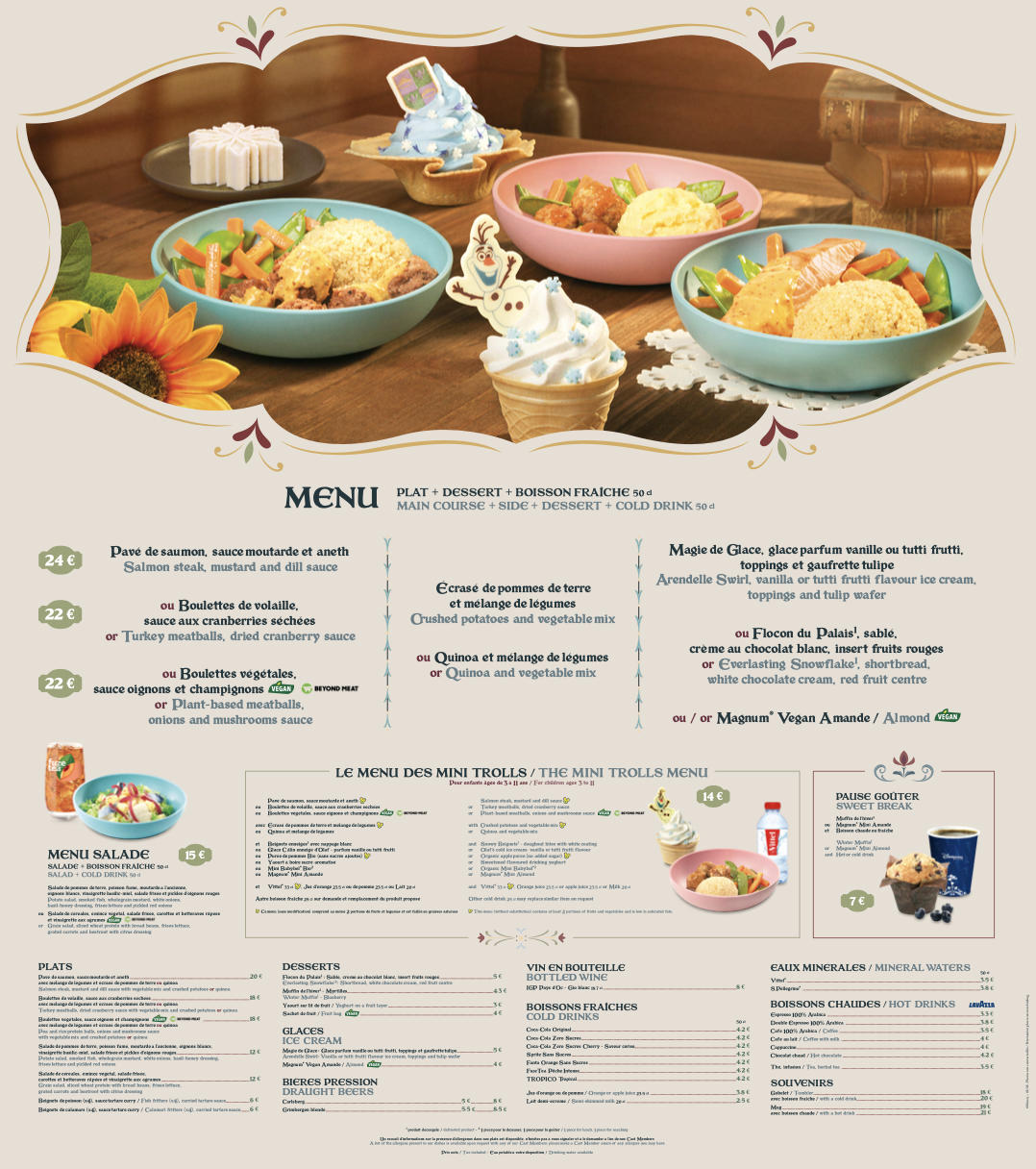 Nordic Crowns Tavern Menu