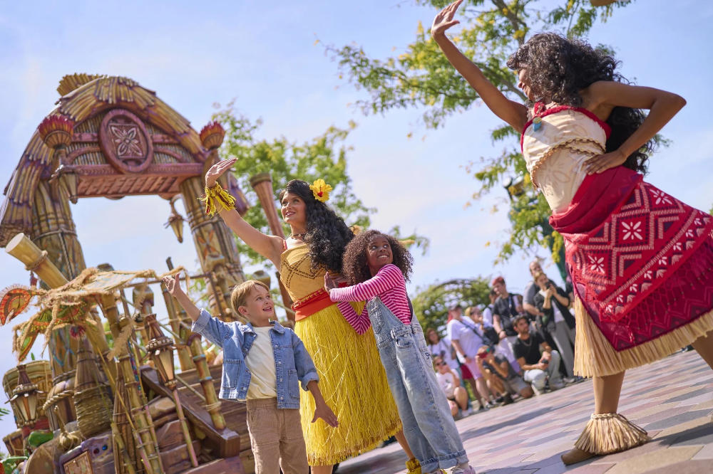 The Interactive Section Of The Disney Princess Cavalcade