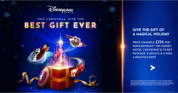 Book A Disneyland Paris Package - Price Example £126 Per Person, Per Night