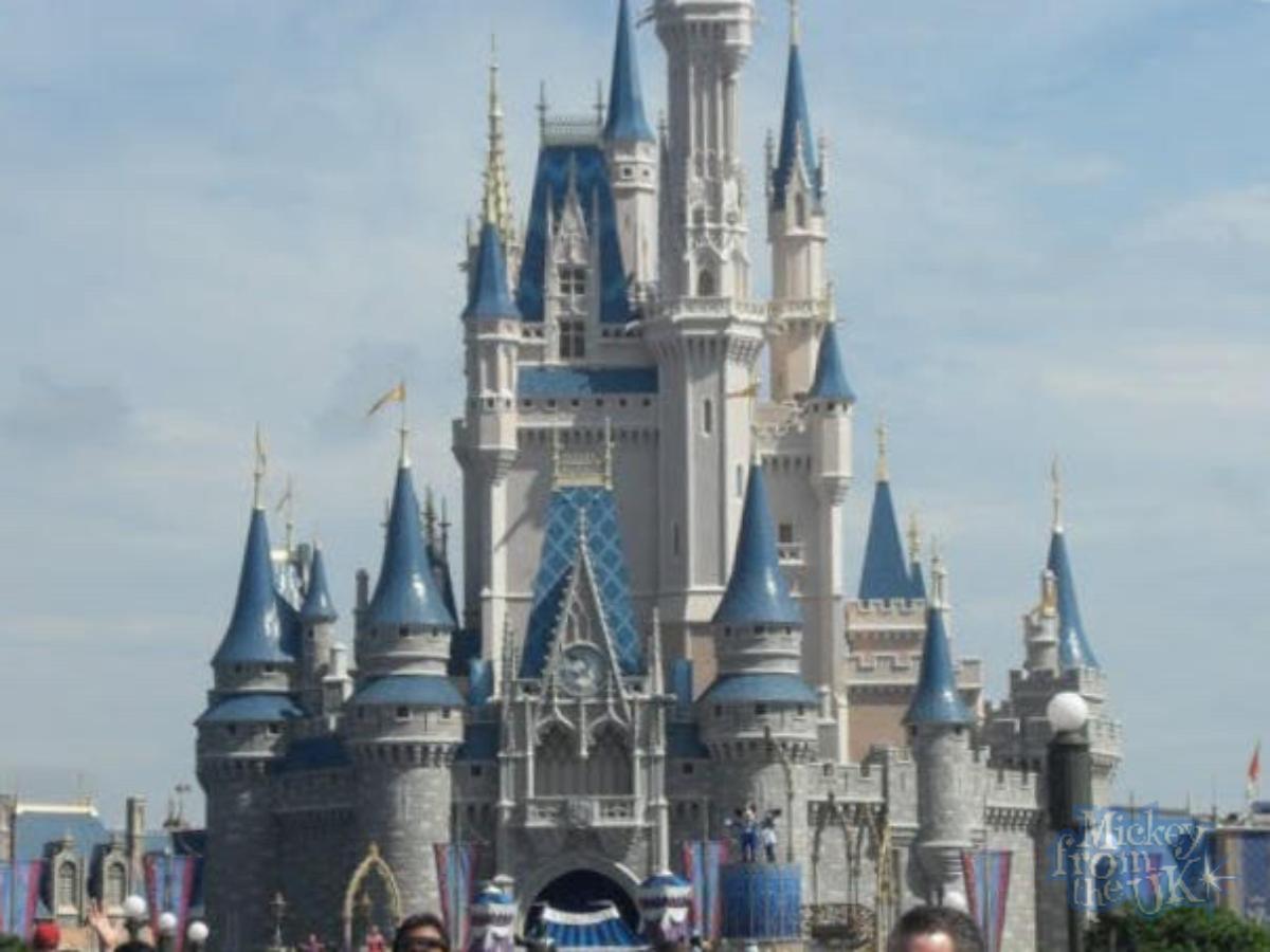 Cinderella Castle at Magic Kingdom, photographed on one of my early trips to Walt Disney World in 2009