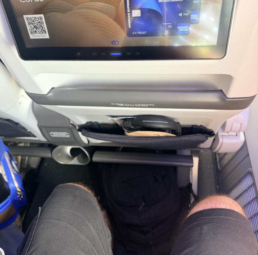 British Airways World Traveller Plus Legroom