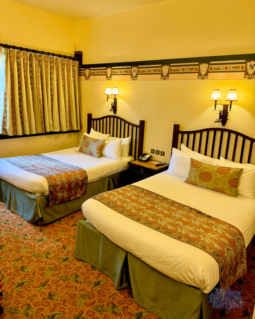 Disney Sequoia Lodge Two Queen Beds