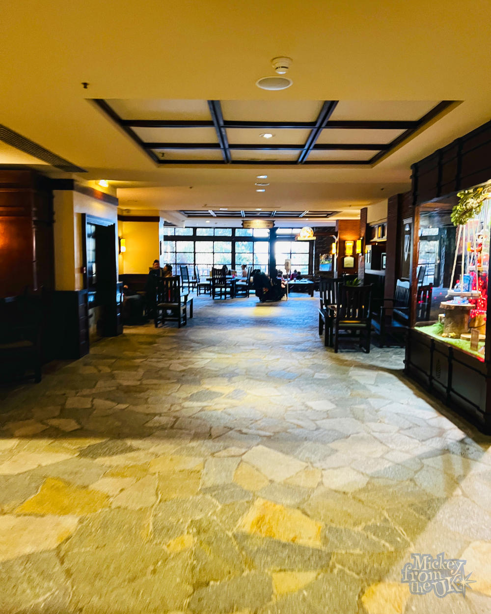 Disney Sequoia Lodge Lobby Hall