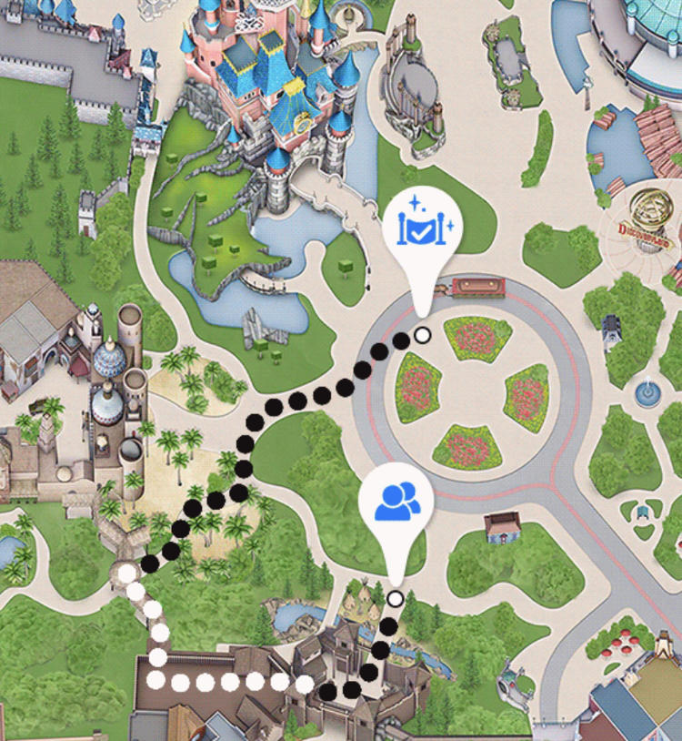 Disneyland Paris Fireworks Walk