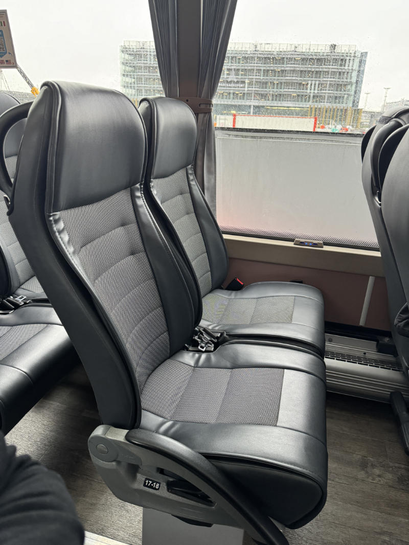 Magical Shuttle bus seats